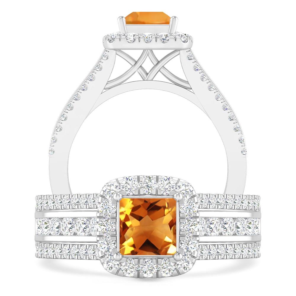 White Gold - Citrine