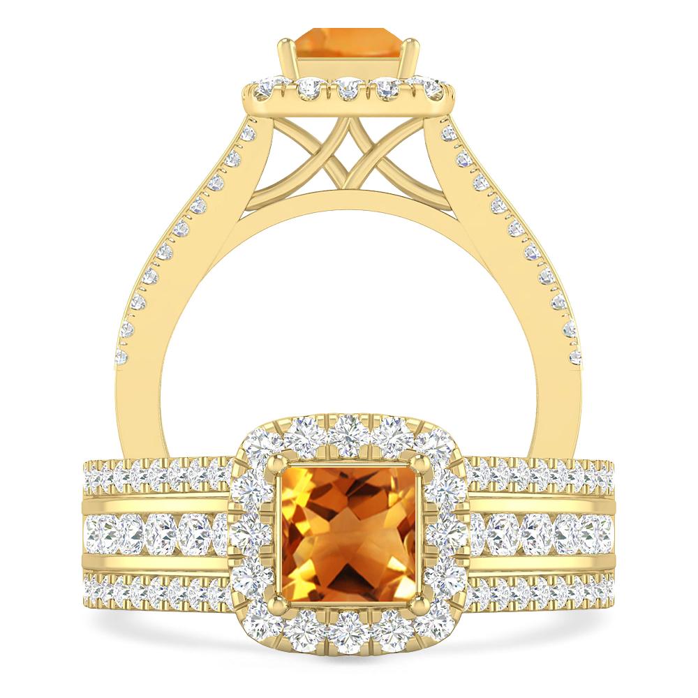 Yellow Gold - Citrine