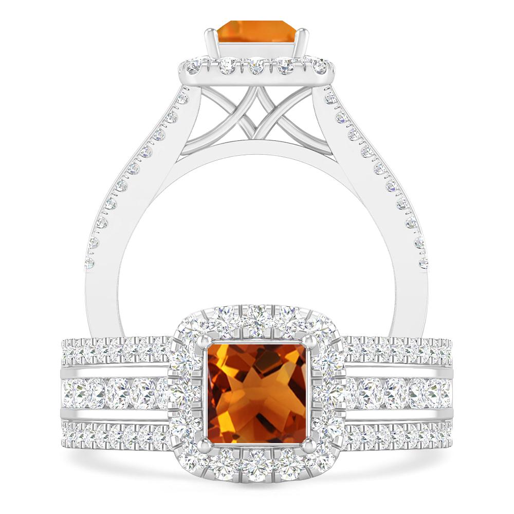 White Gold - Citrine