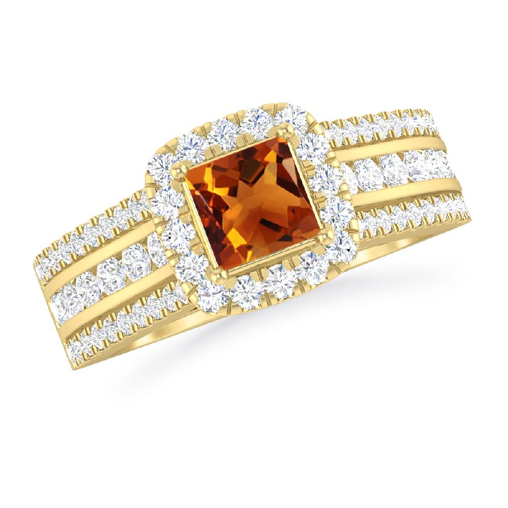 Yellow Gold - Citrine