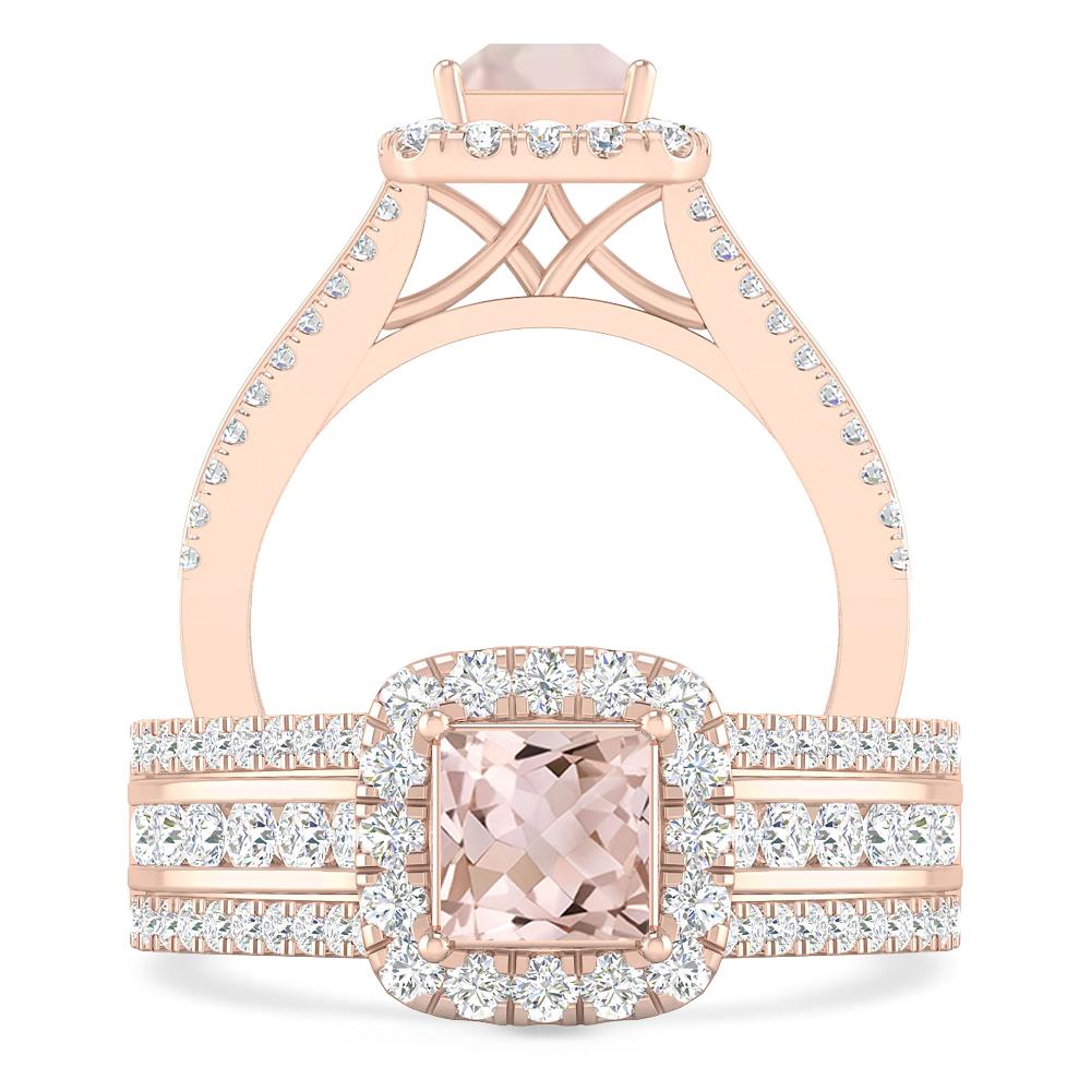 Rose Gold - Morganite