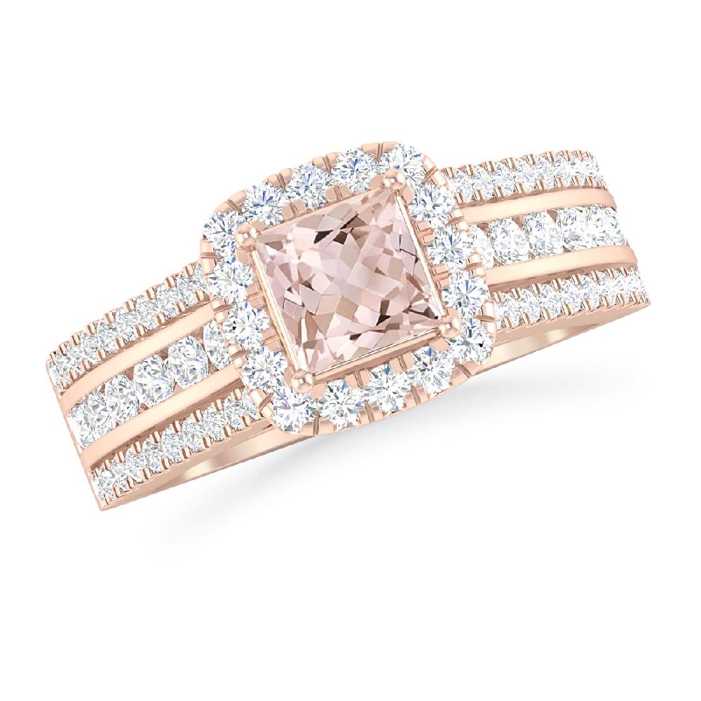 Rose Gold - Morganite