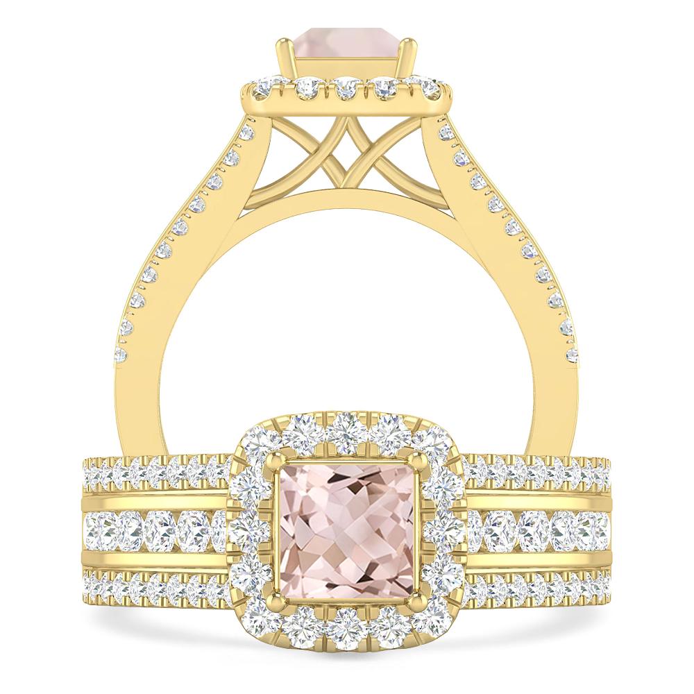 Yellow Gold - Morganite