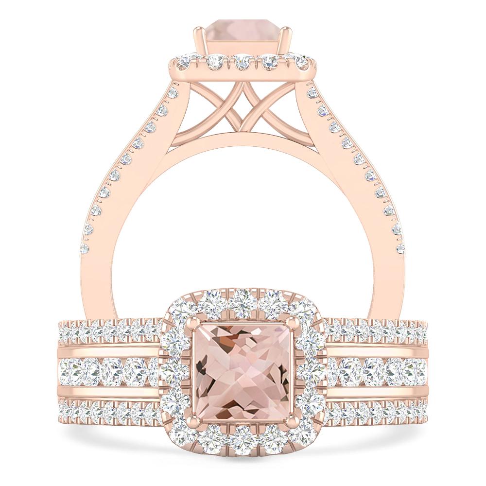 Rose Gold - Morganite