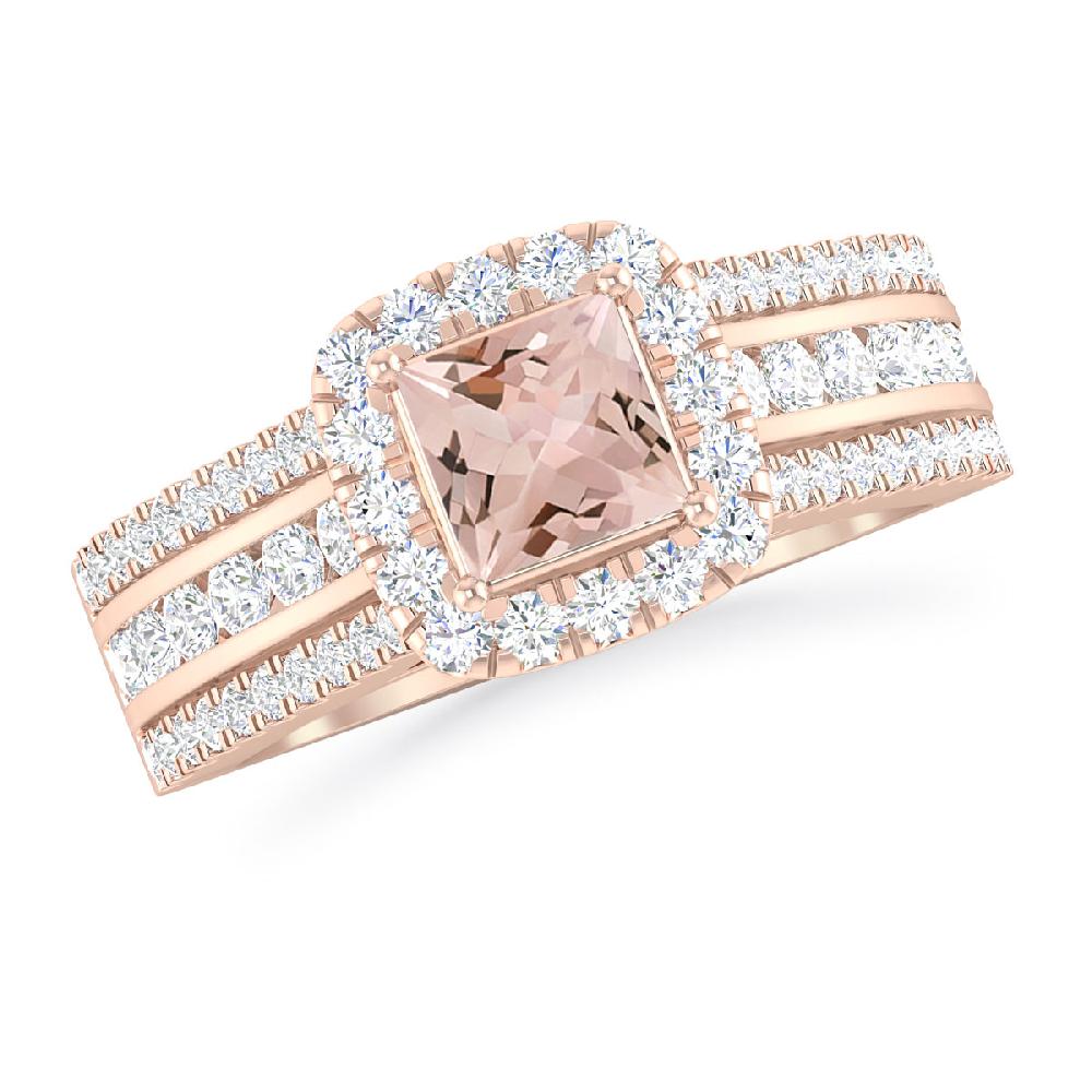 Rose Gold - Morganite