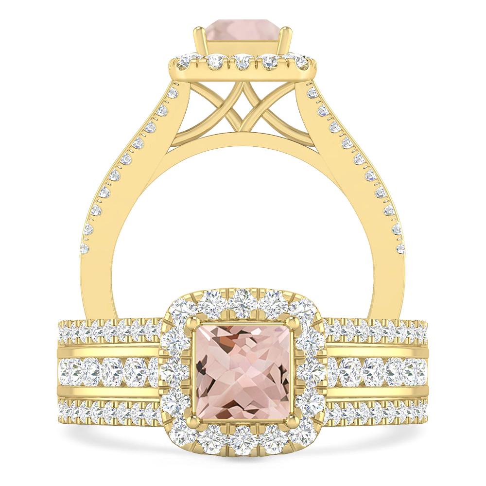 Yellow Gold - Morganite