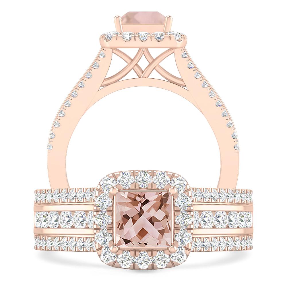 Rose Gold - Morganite