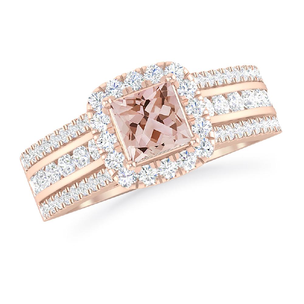 Rose Gold - Morganite