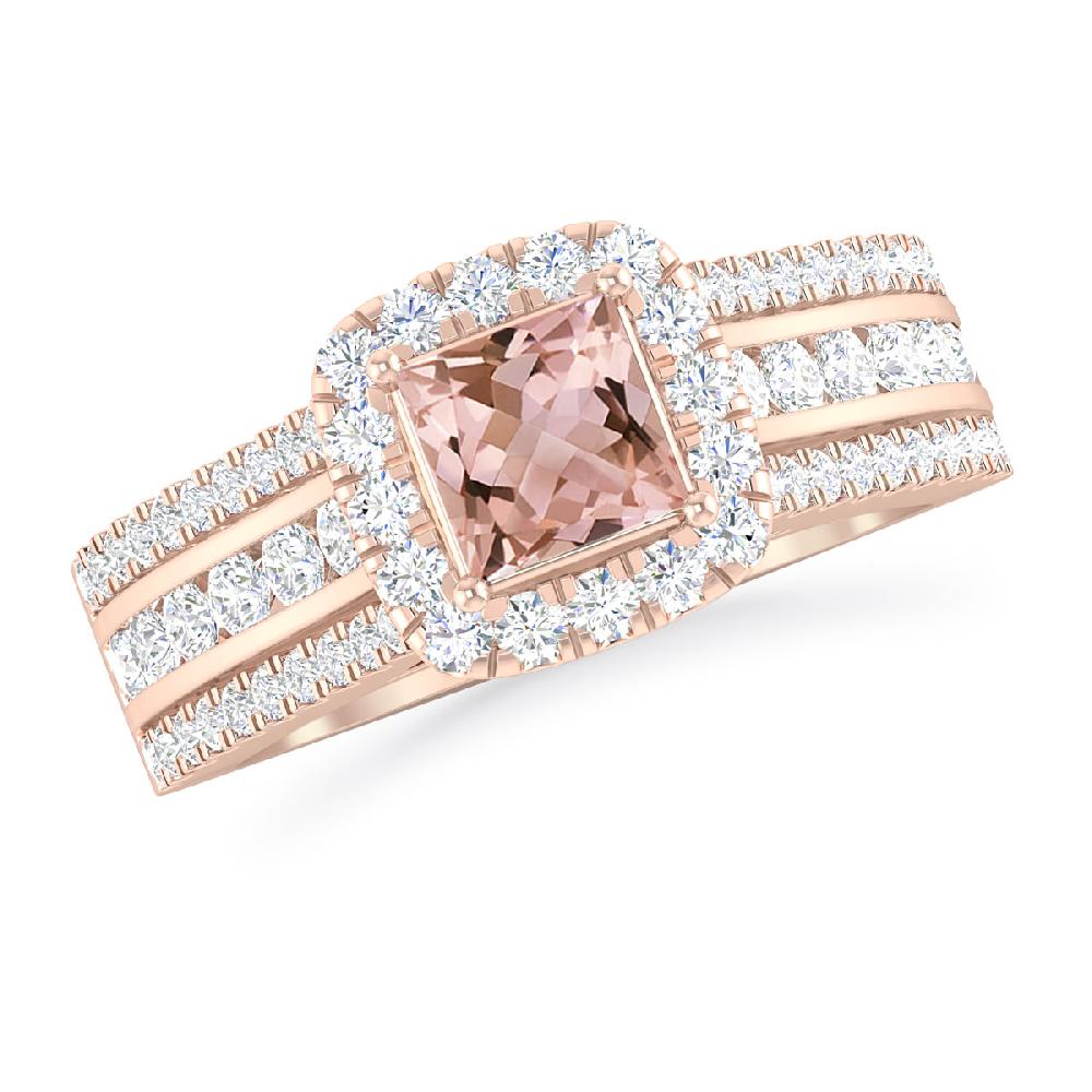 Rose Gold - Morganite