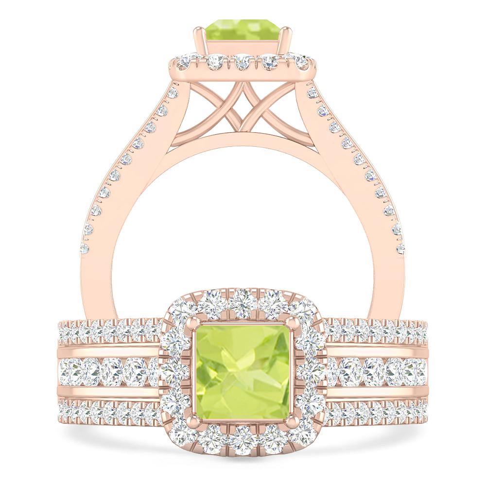 Rose Gold - Peridot