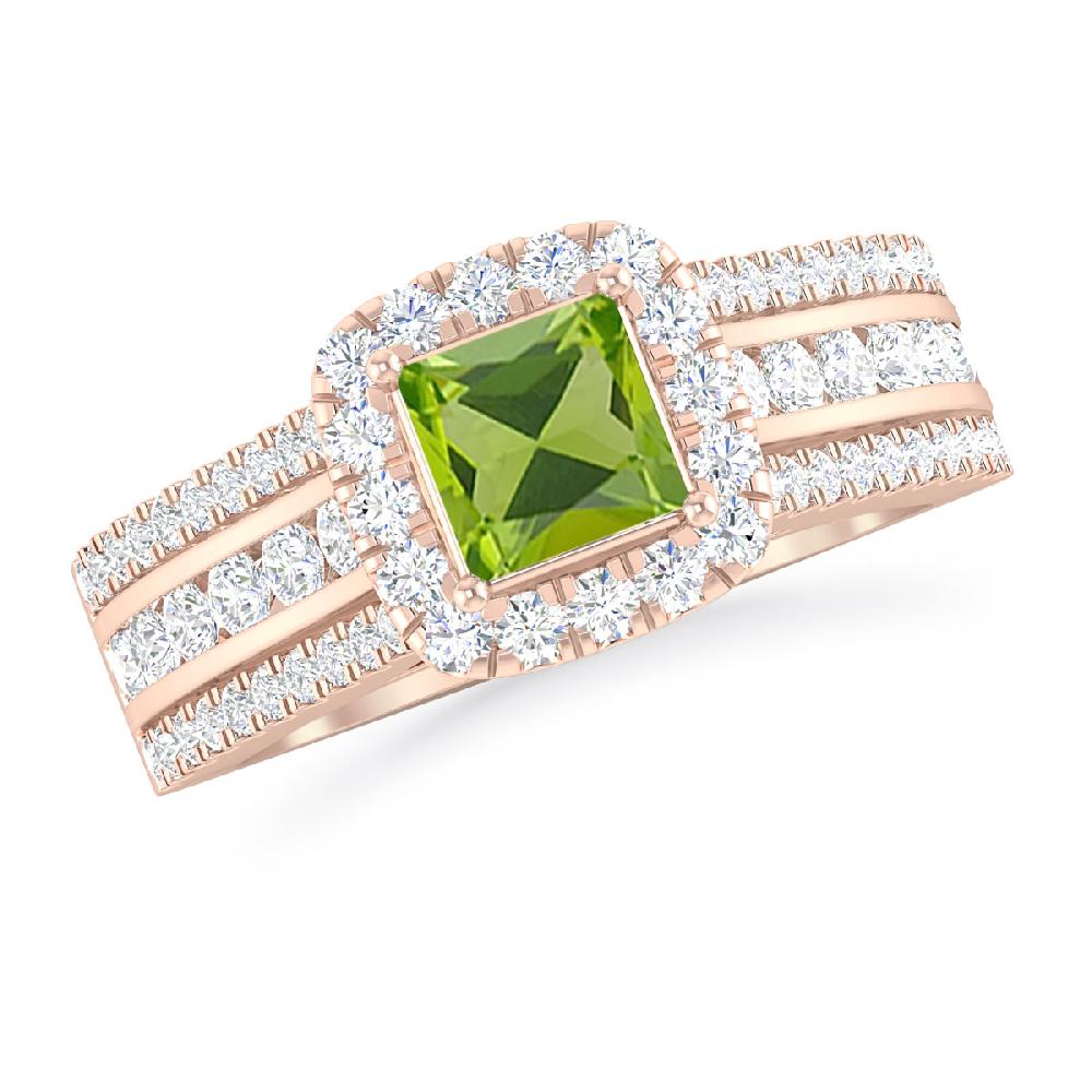 Rose Gold - Peridot