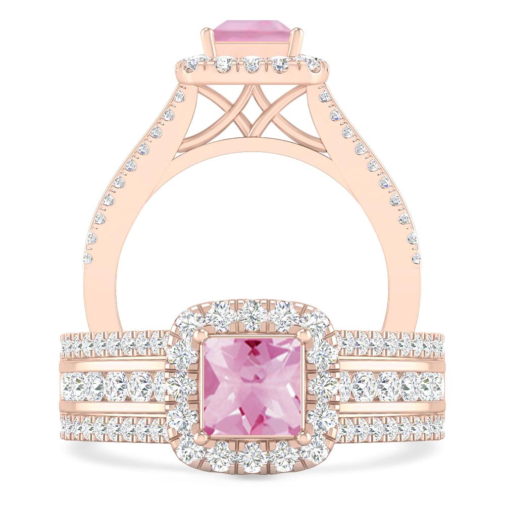 Rose Gold - Pink Tourmaline