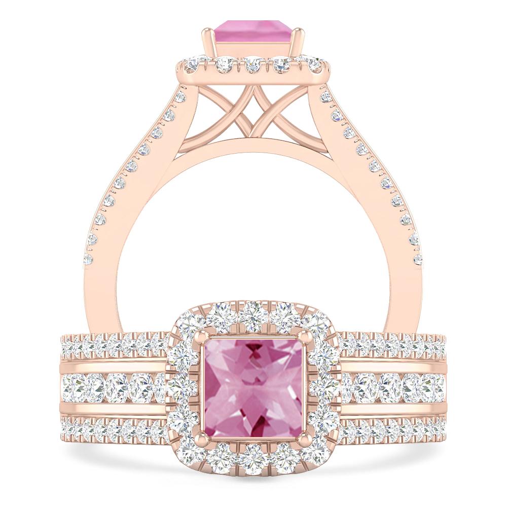 Rose Gold - Pink Tourmaline