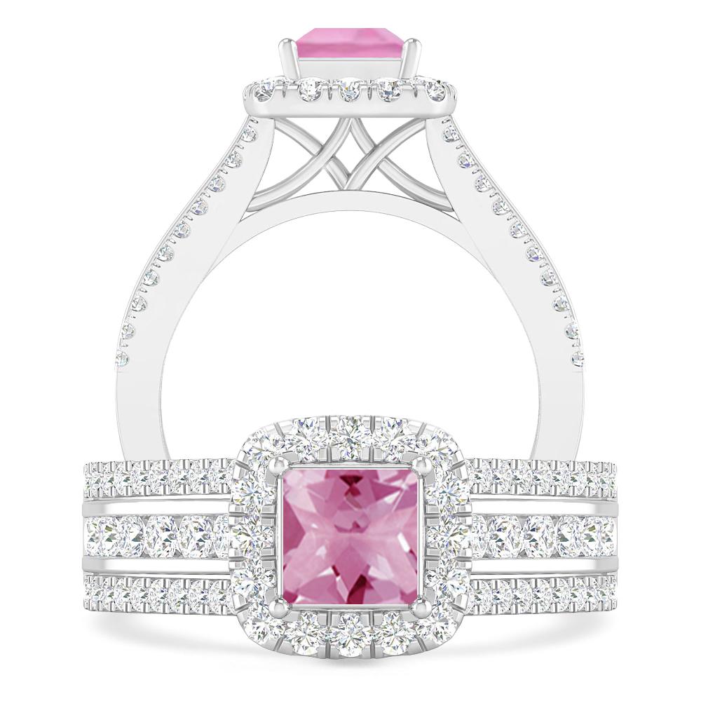 White Gold - Pink Tourmaline