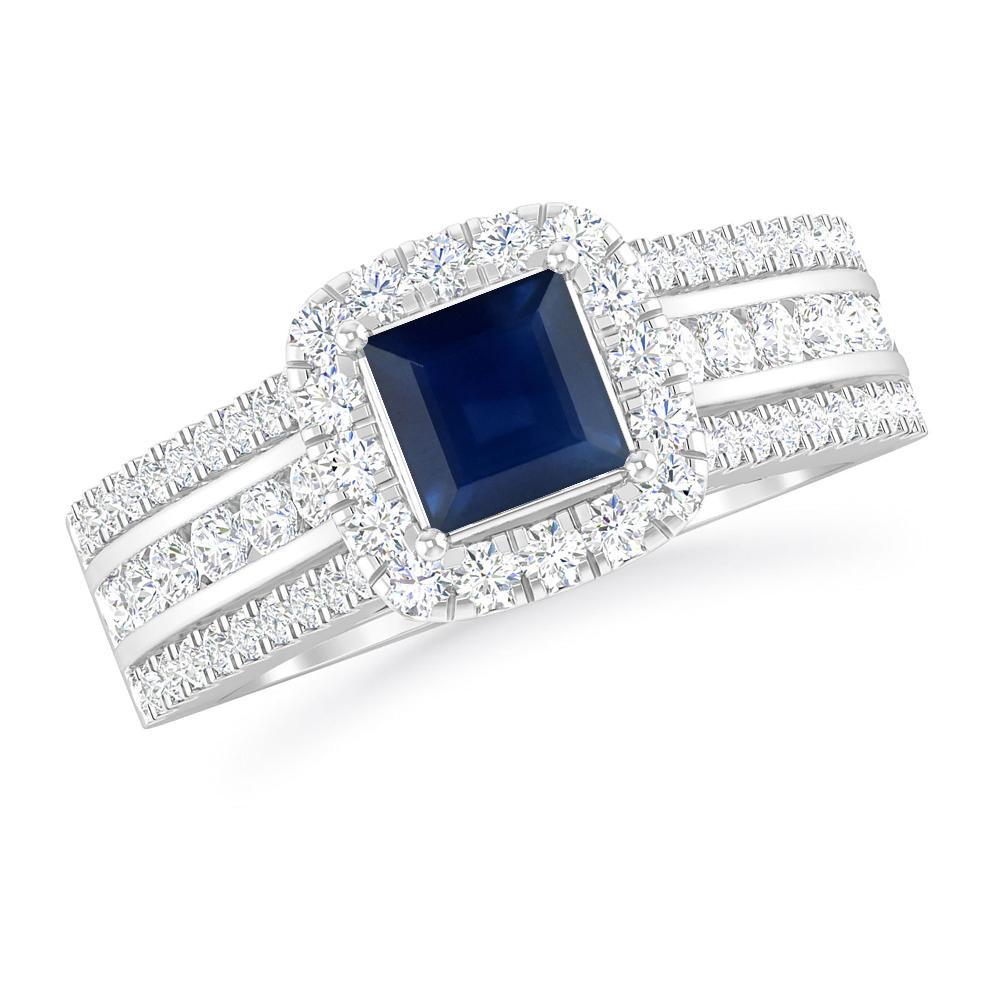 White Gold - Sapphire