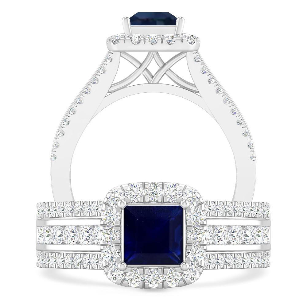 White Gold - Sapphire