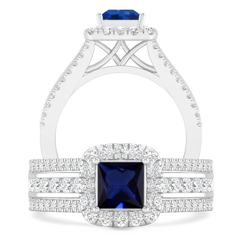 White Gold - Sapphire