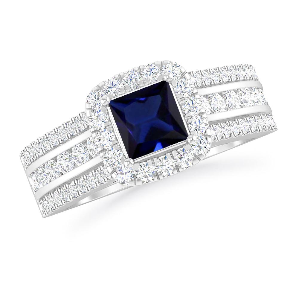 White Gold - Sapphire