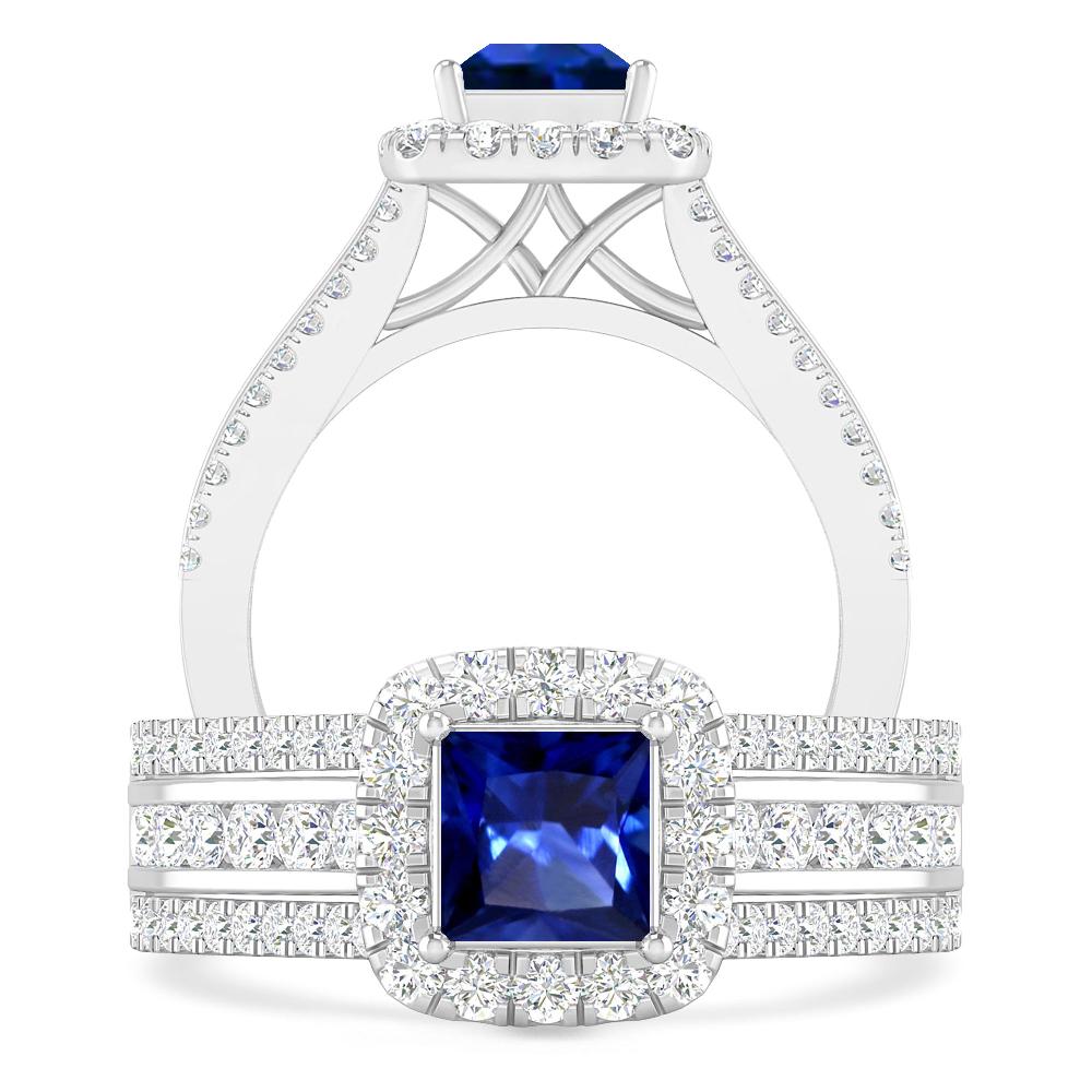 White Gold - Sapphire