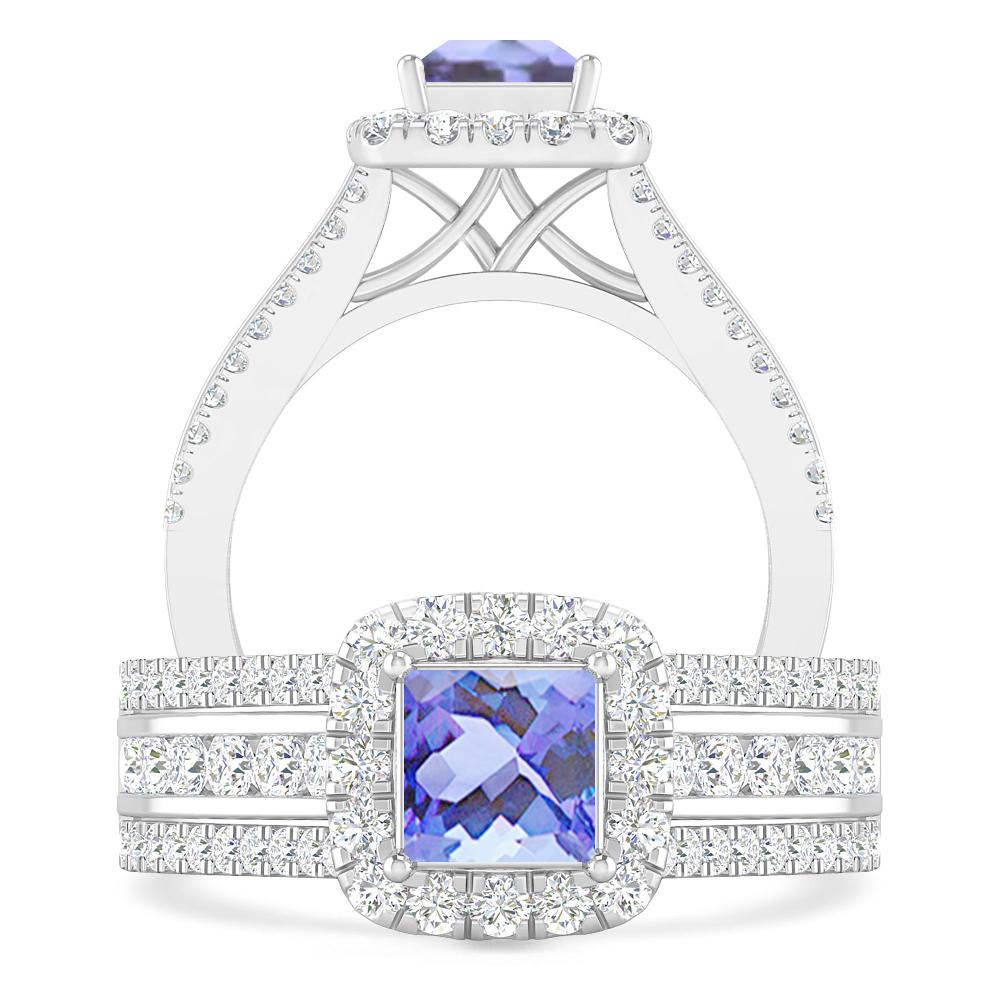 White Gold - Tanzanite