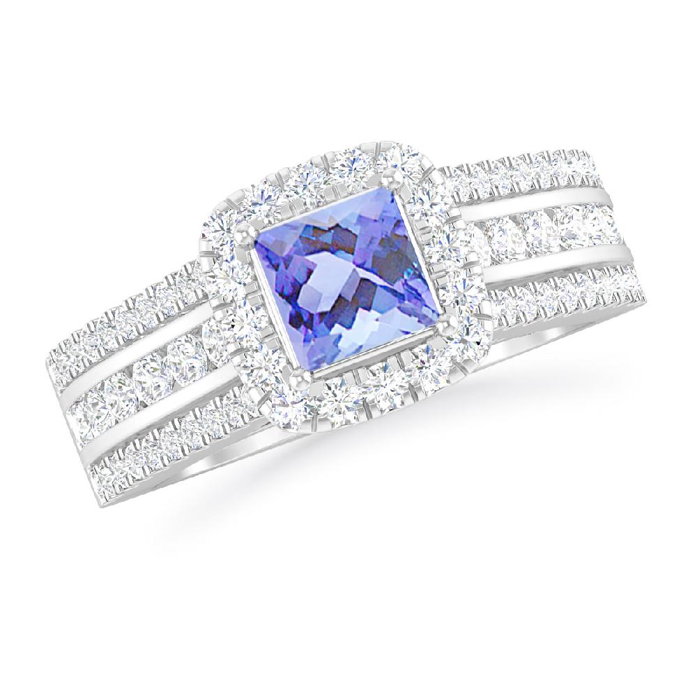 White Gold - Tanzanite