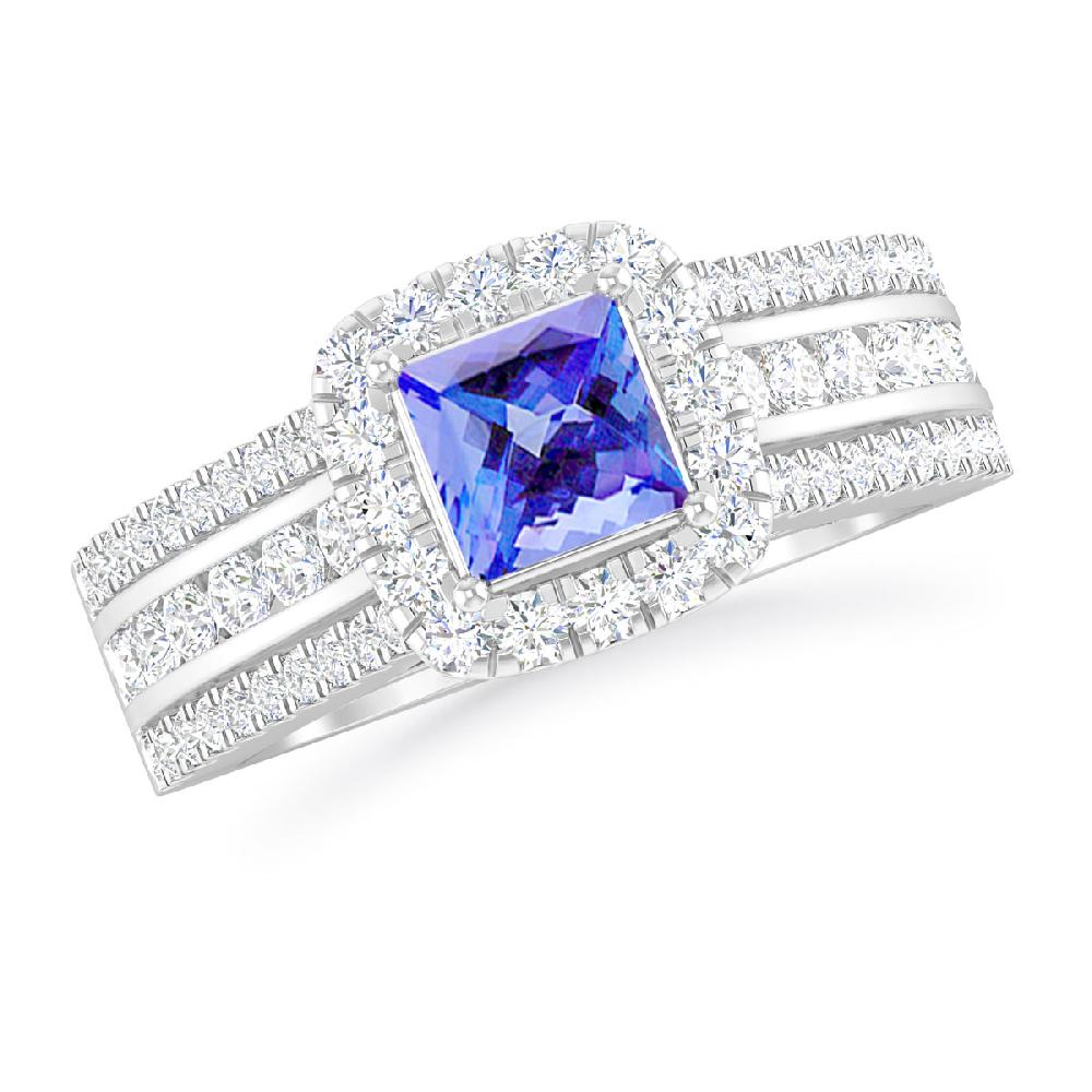 White Gold - Tanzanite