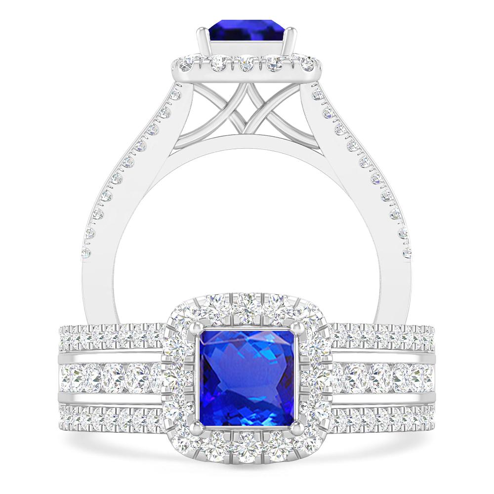 White Gold - Tanzanite