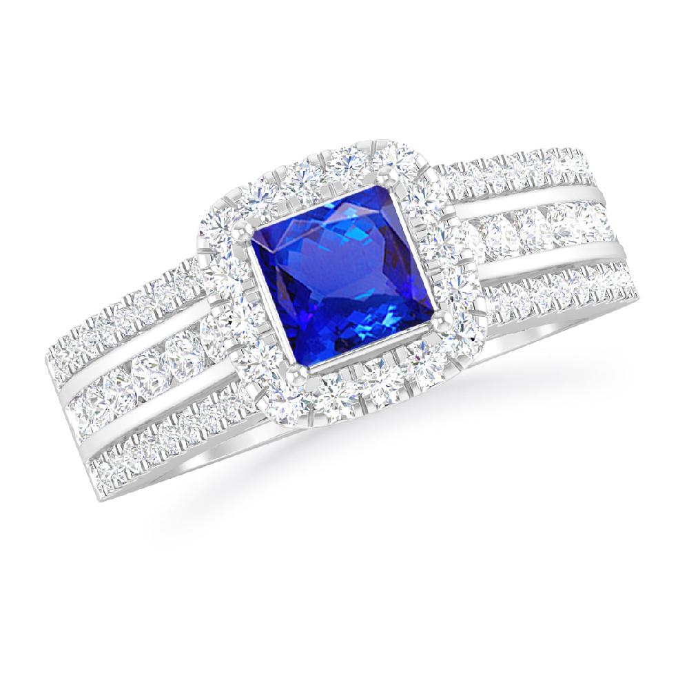 White Gold - Tanzanite