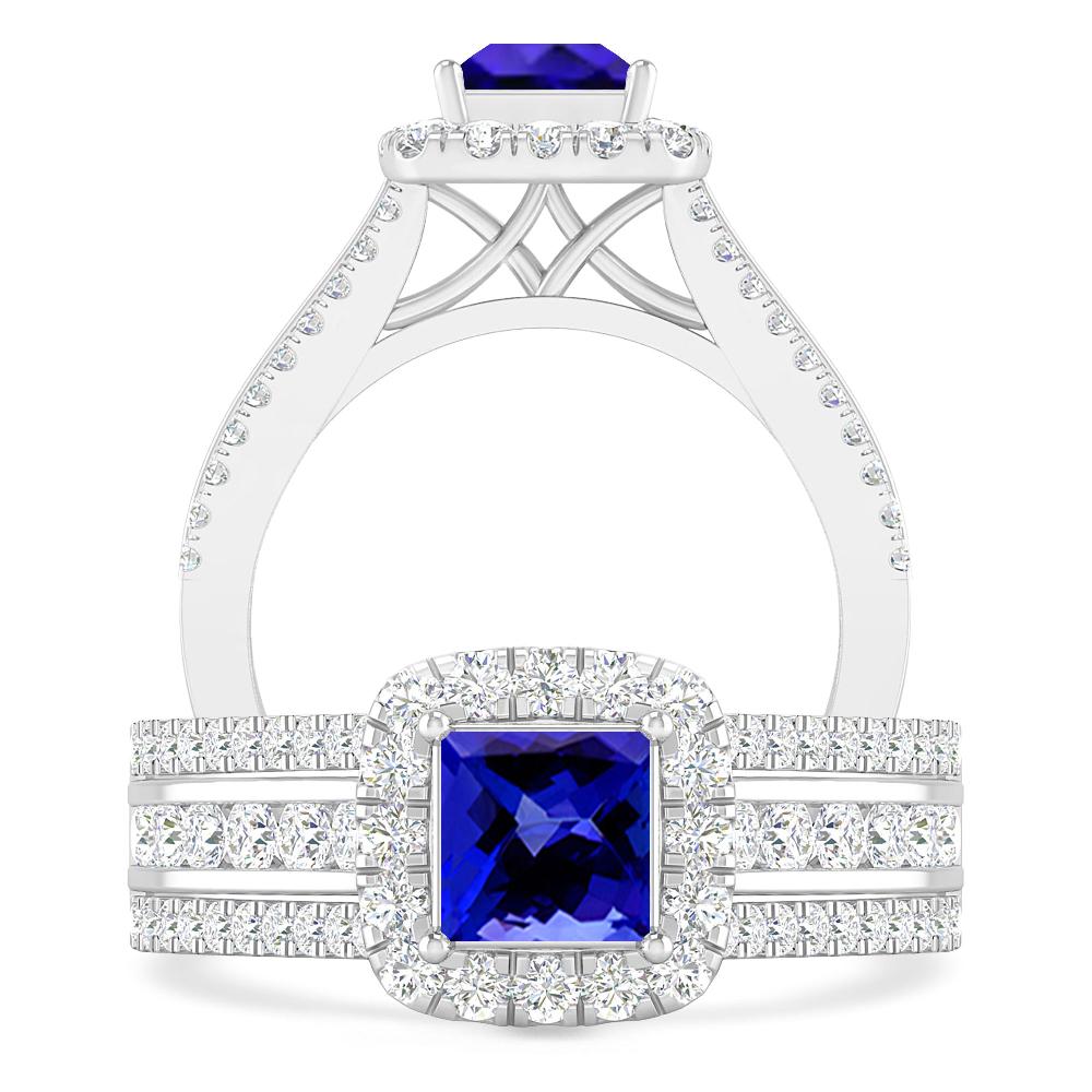 White Gold - Tanzanite