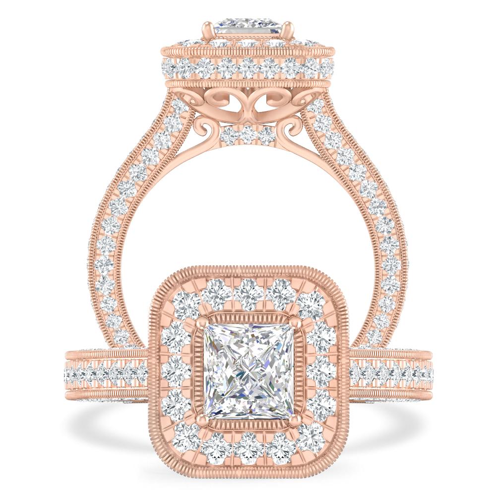 Rose Gold - Diamond