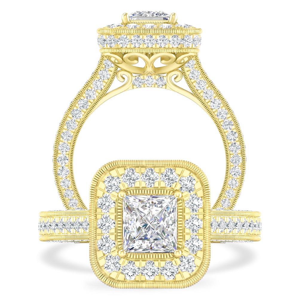 Yellow Gold - Diamond