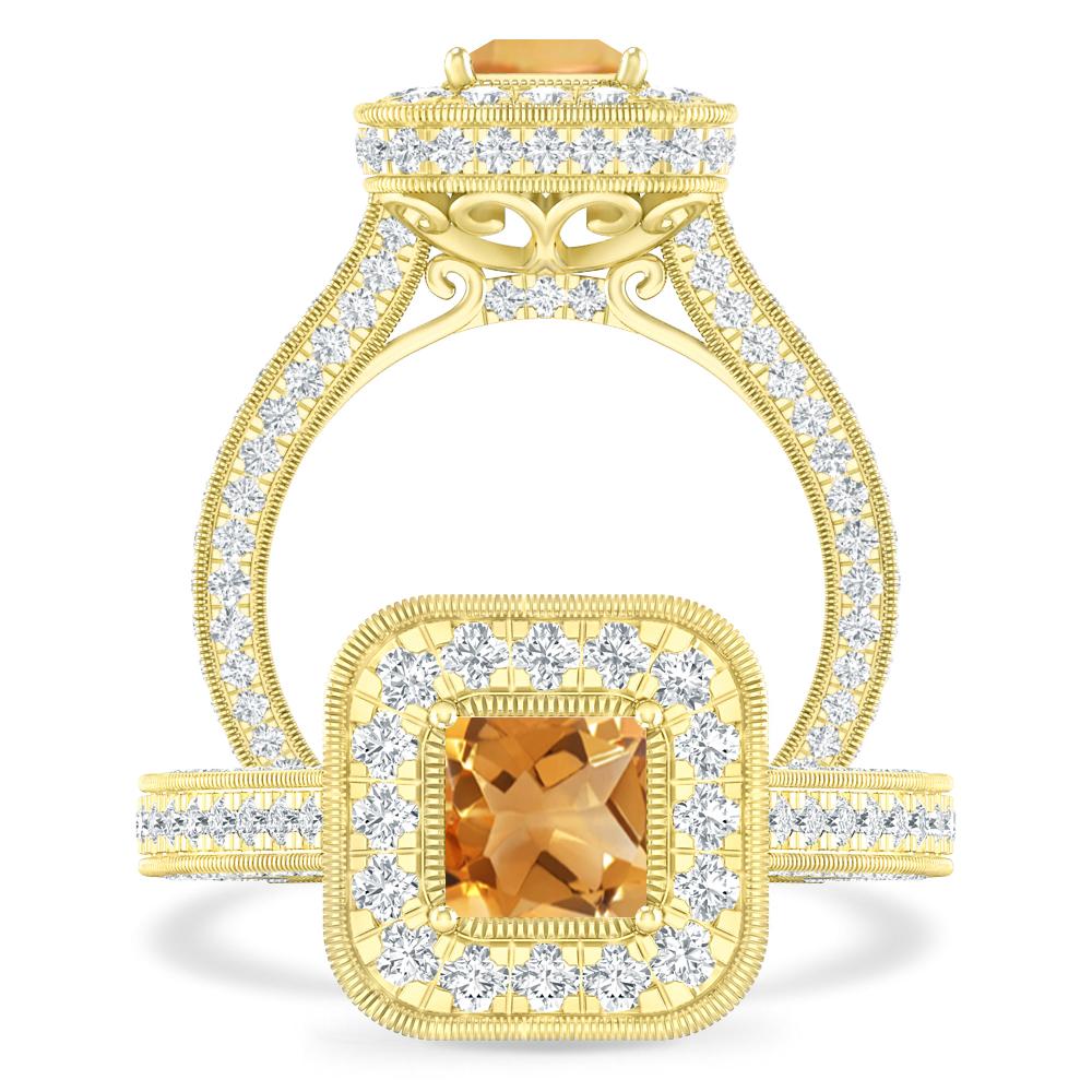 Yellow Gold - Citrine