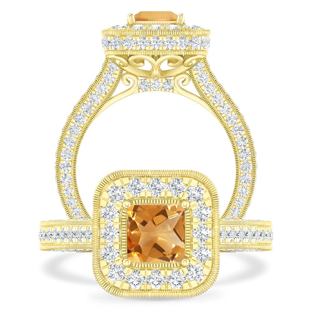 Yellow Gold - Citrine