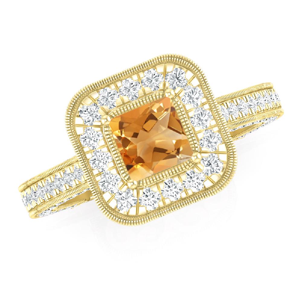 Yellow Gold - Citrine