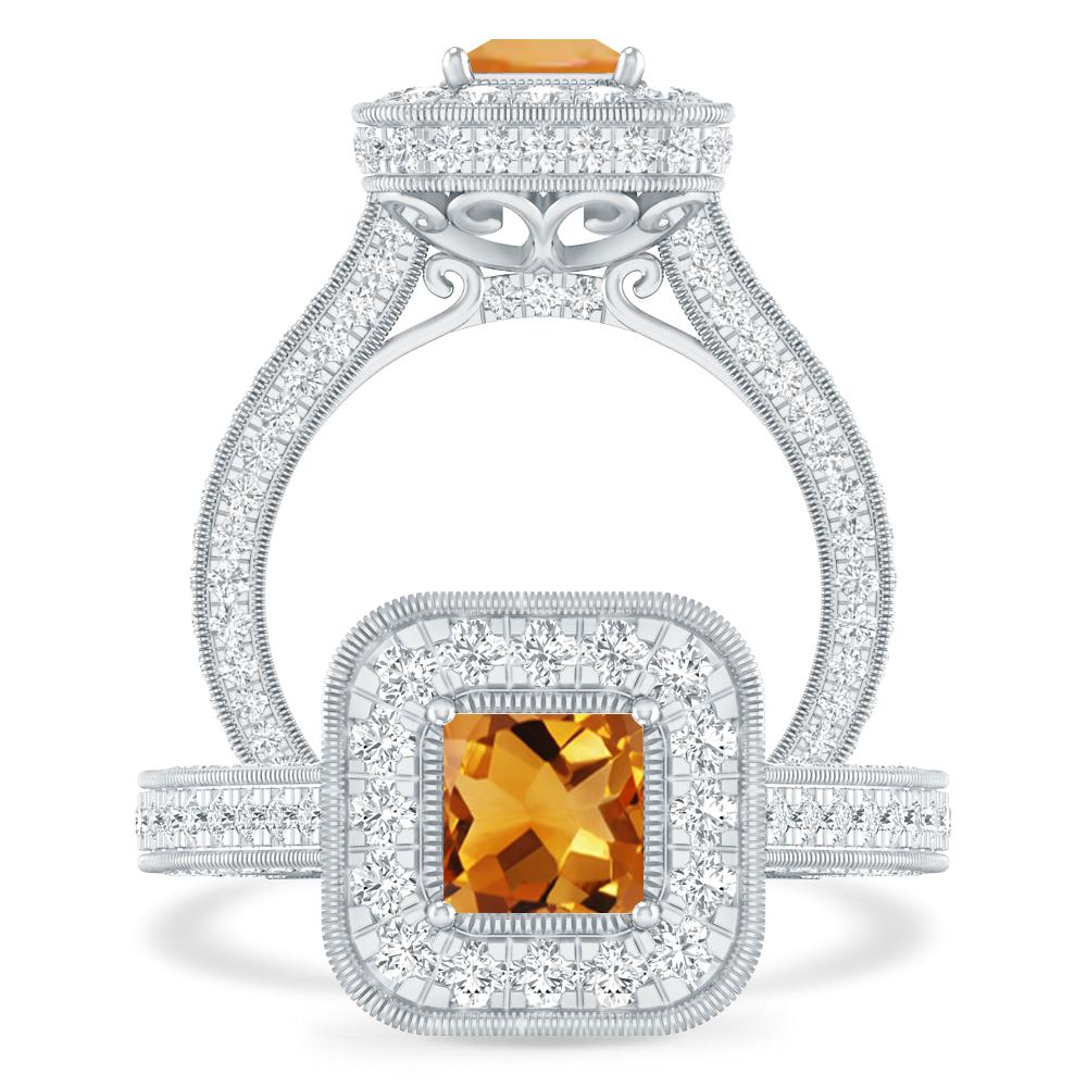 White Gold - Citrine