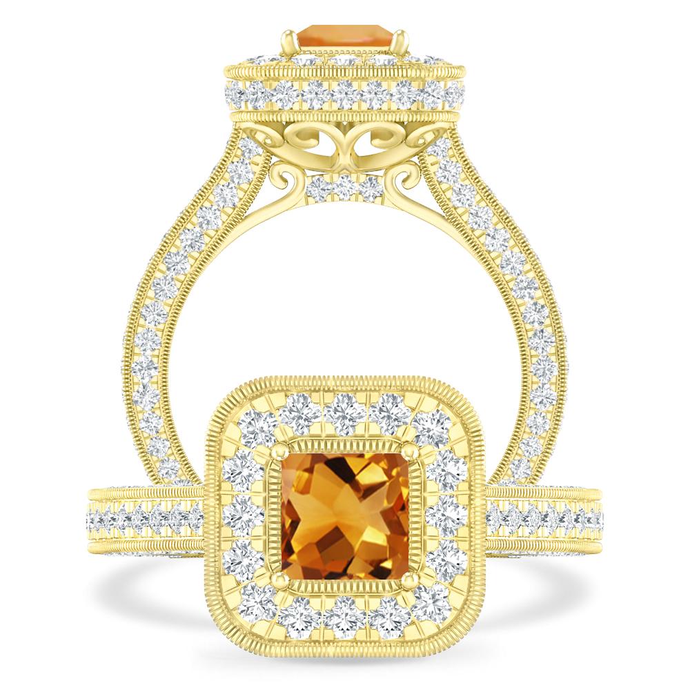 Yellow Gold - Citrine