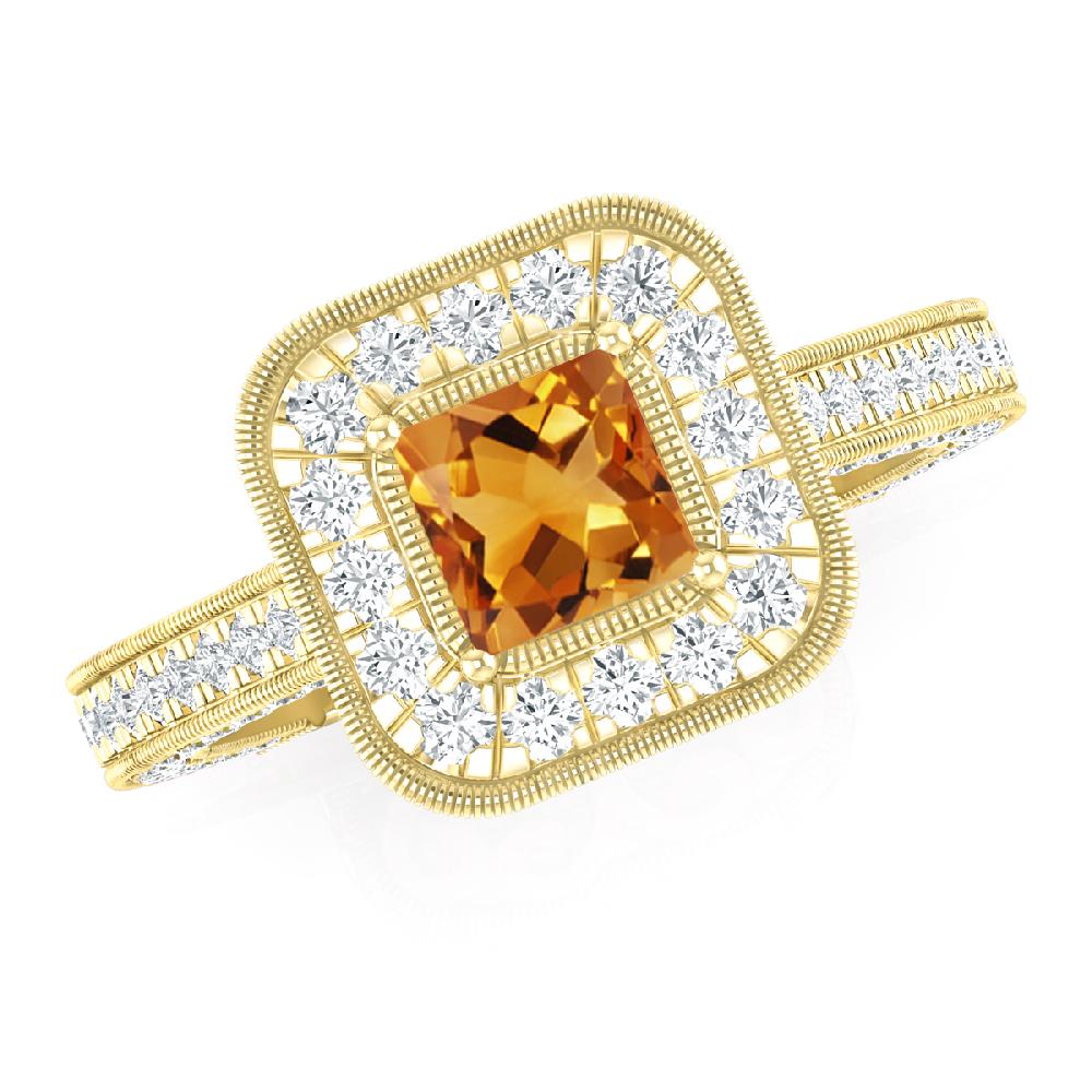 Yellow Gold - Citrine