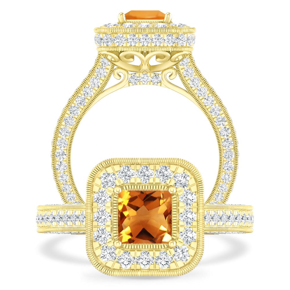 Yellow Gold - Citrine