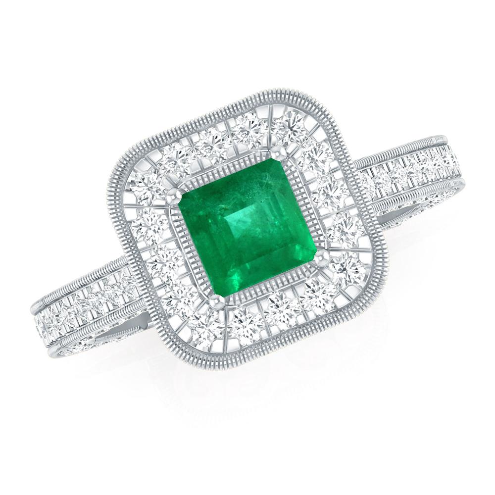 White Gold - Emerald