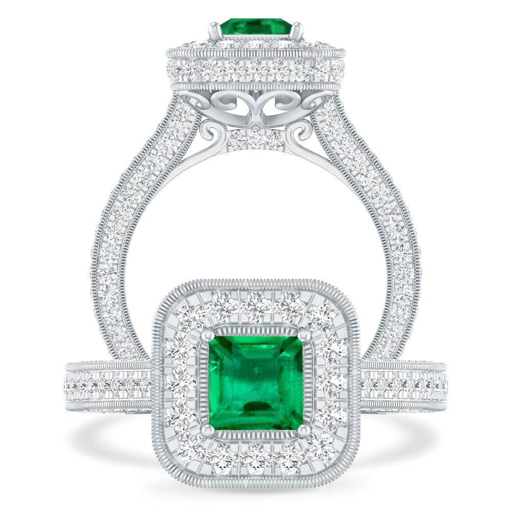 White Gold - Emerald