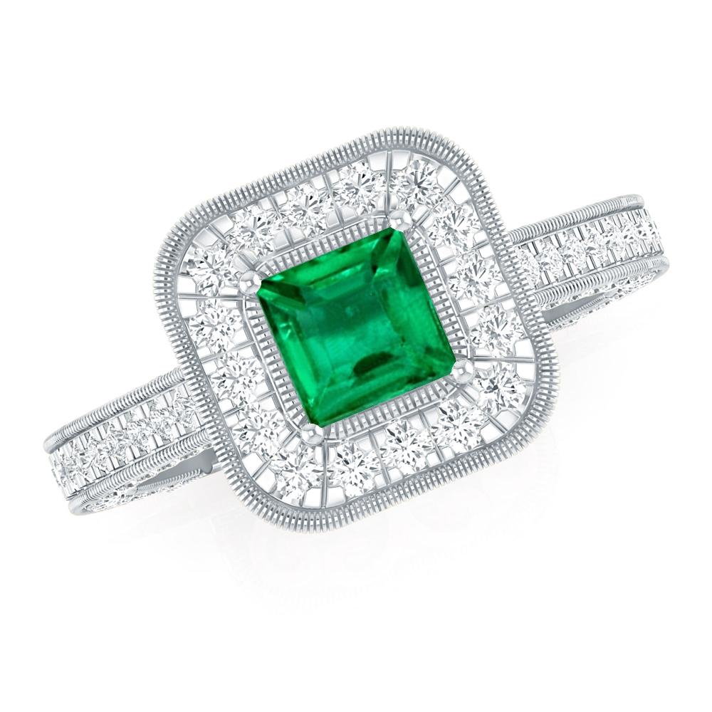 White Gold - Emerald