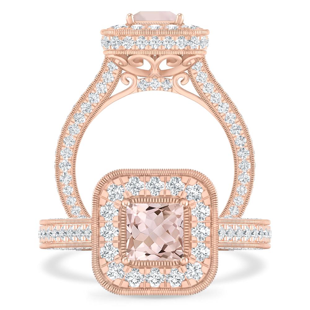 Rose Gold - Morganite