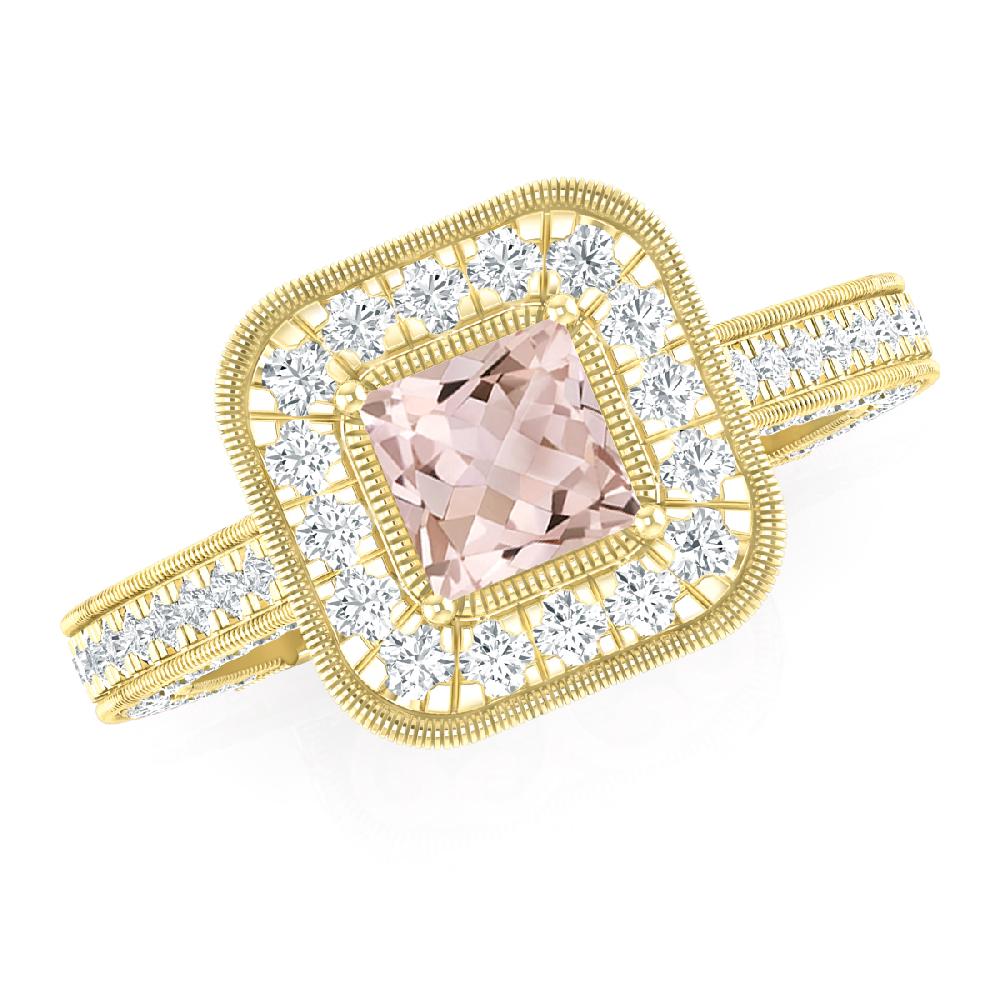 Yellow Gold - Morganite