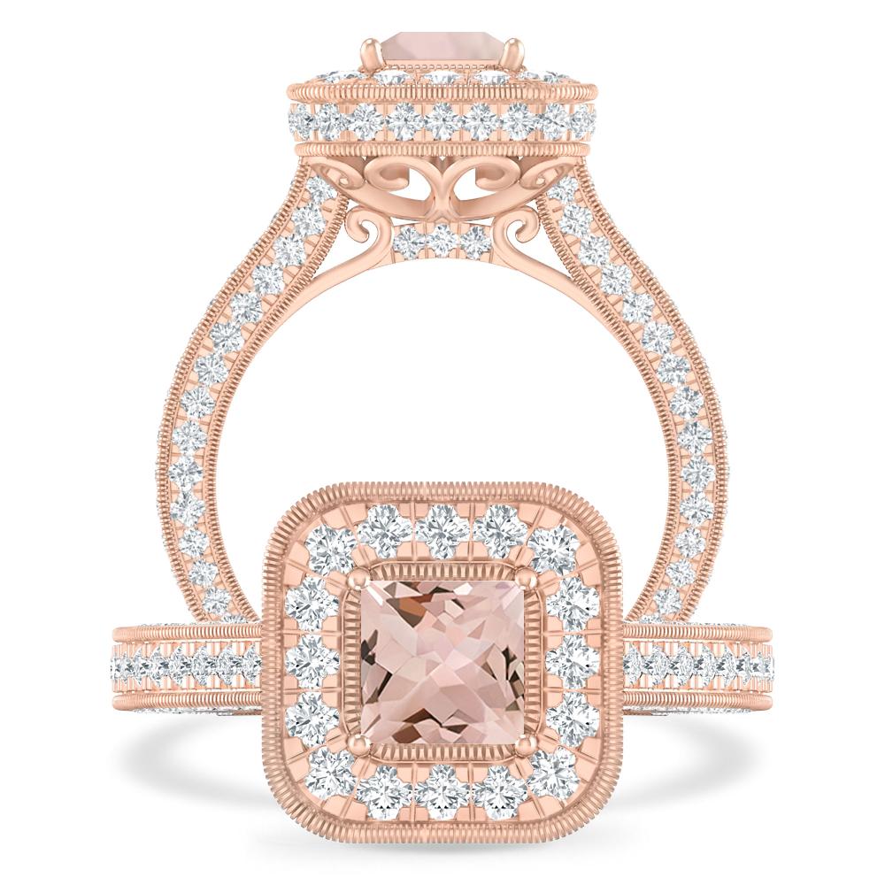Rose Gold - Morganite