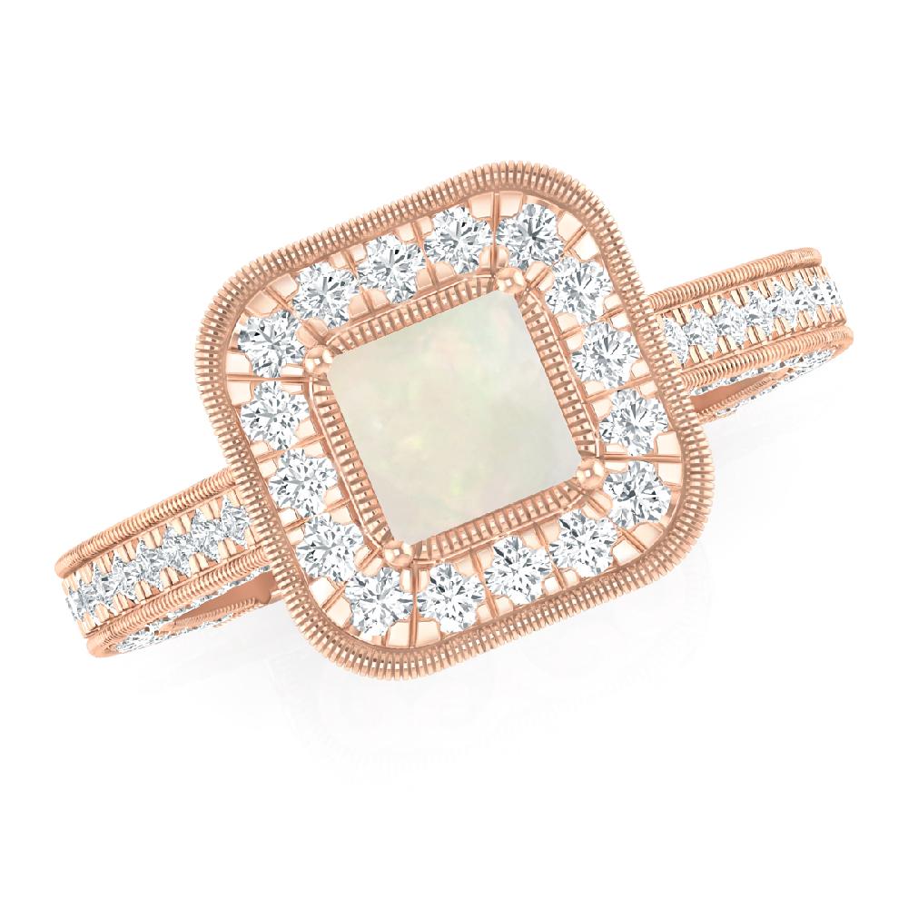 Rose Gold - Opal