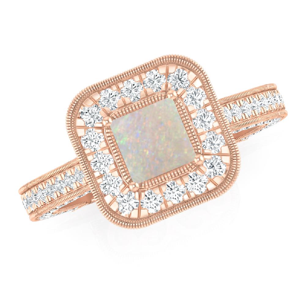 Rose Gold - Opal