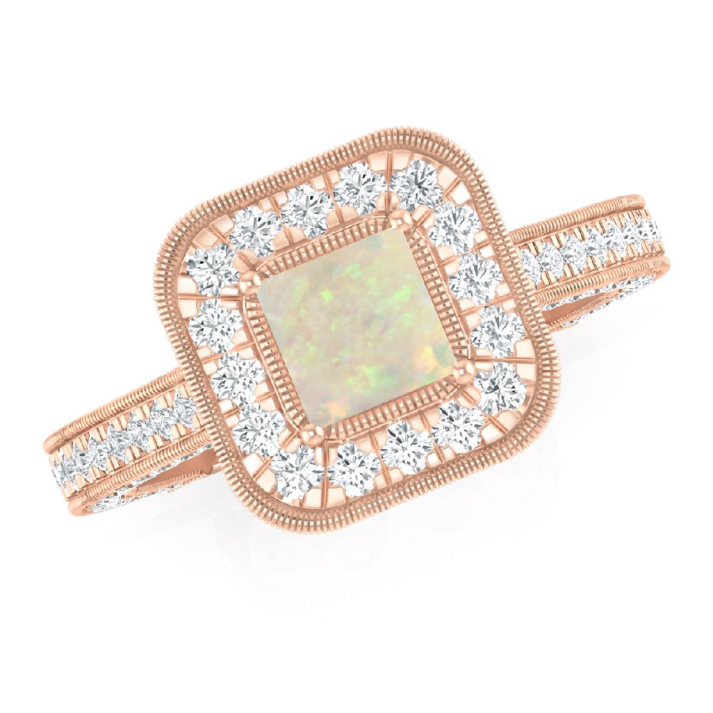 Rose Gold - Opal