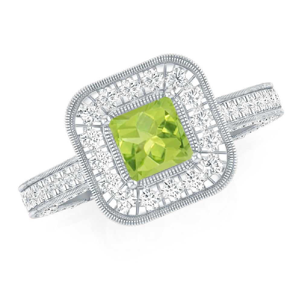 White Gold - Peridot