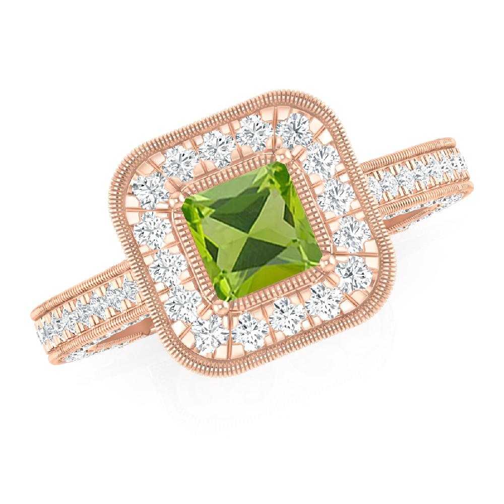 Rose Gold - Peridot