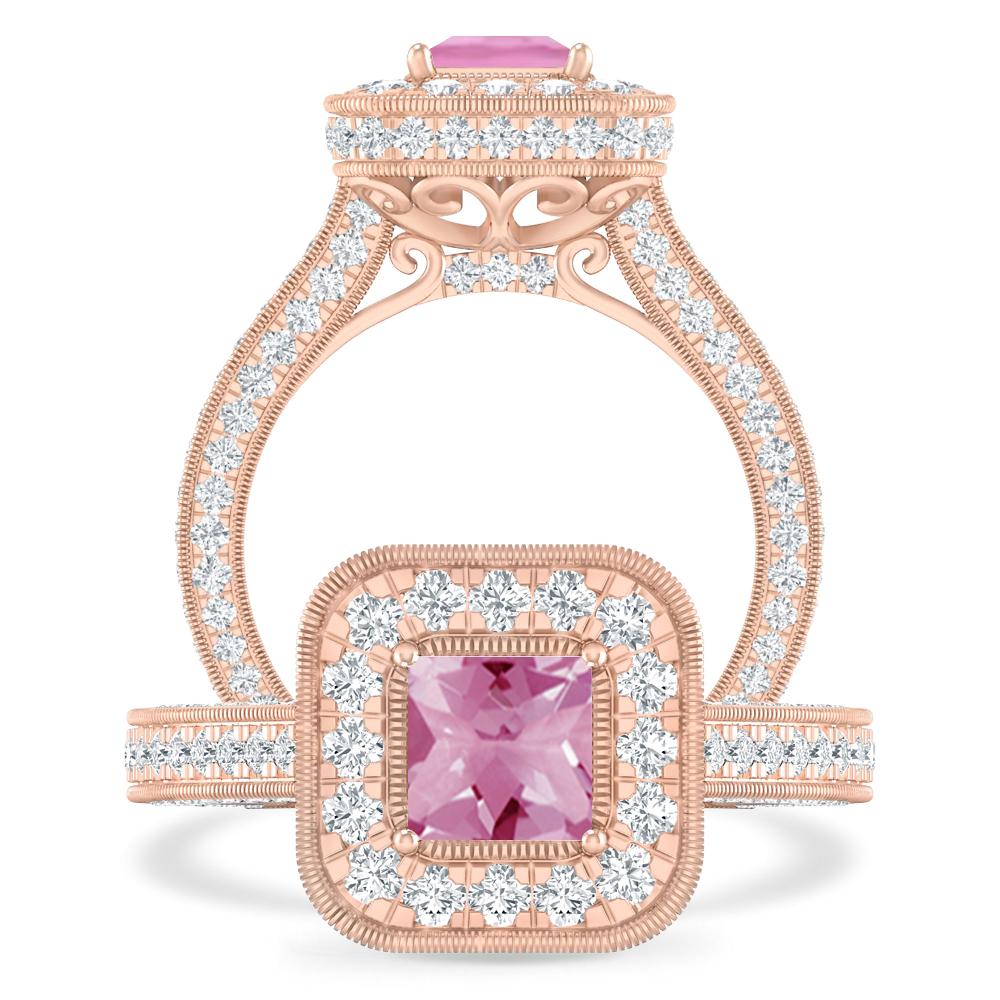 Rose Gold - Pink Tourmaline